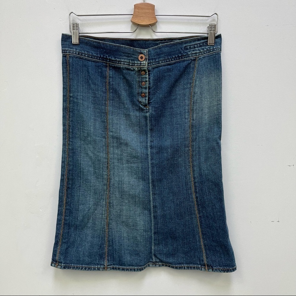 AG The Frontier Jean Skirt